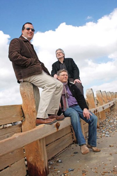 Three Sussex Poets Russ Bravo, Steve Carroll and Martin Collins